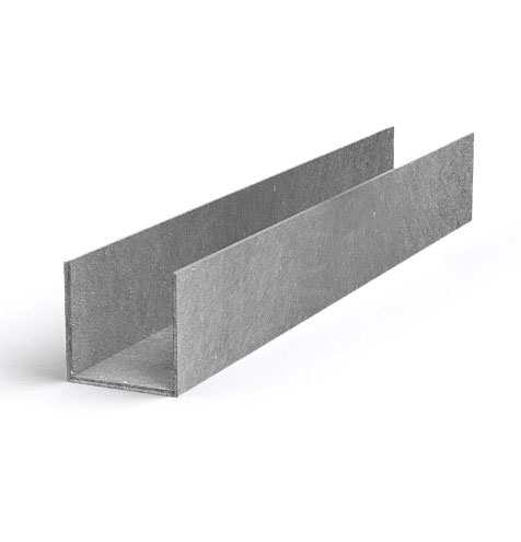 Kanal mittel 130x130, 1,2 m, mix