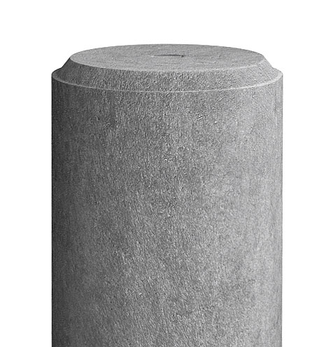 Pfahl Durchmesser 50mm, 1,3 m lang, grau